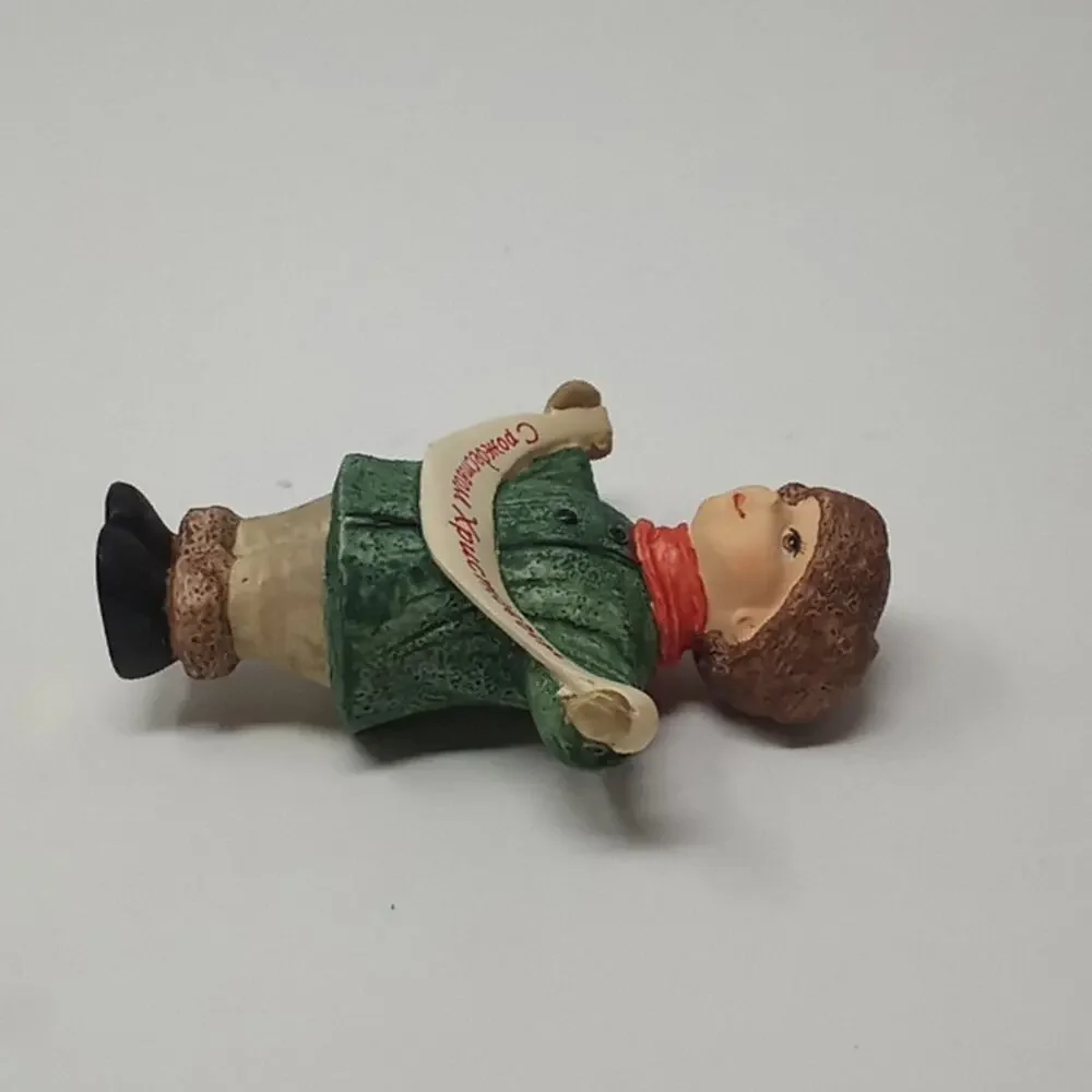 Sharing the Joy Rare Hallmark Collections Boy in Fur Hat-Russian Wish Figurine